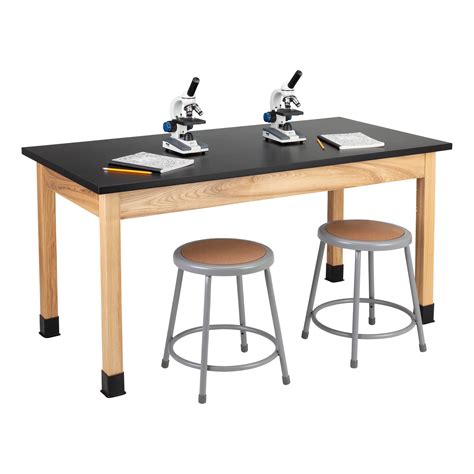 Learniture Science Lab Table W Chemical Resistant Top 30 W X 60 L