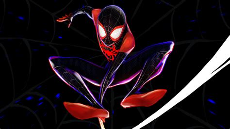 Image of spider man into the spider verse animation hd wallpaper. Miles Morales Spider Man 4K Wallpapers | Wallpapers HD