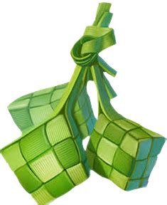 ketupat ramadhan lebaran - Sticker by Spunbond