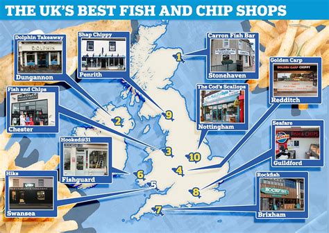 UK's top 10 fish and chip shops compete for the coveted national prize