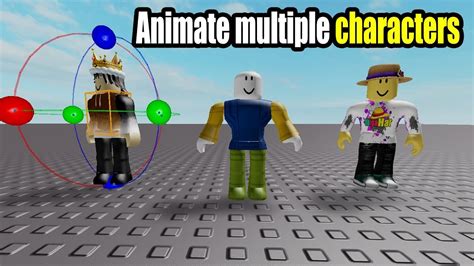 Roblox Animated Characters Tutorial Free Robux Online