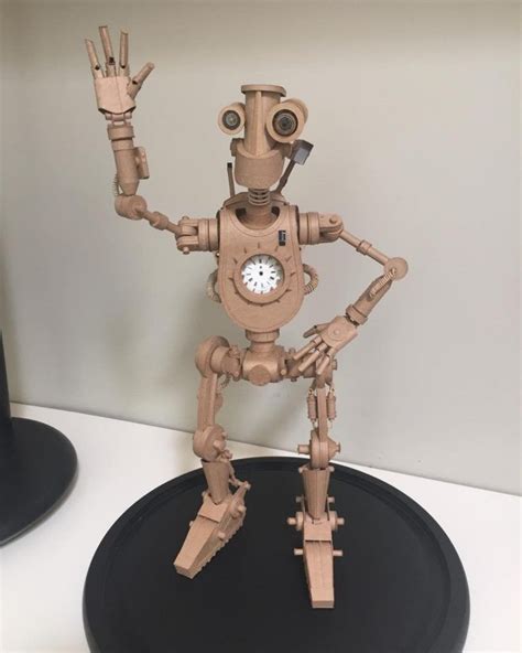 Spectacular Robotic Cardboard Sculptures With Fully Articulated Parts