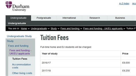 Universities Announce Fees Above £9000 Limit Bbc News