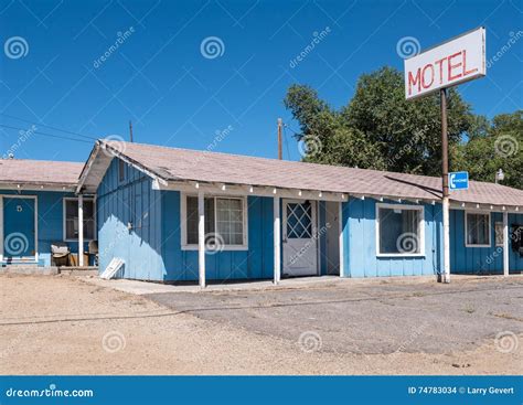 Old Roadside Motel Stock Photo Image Of Desert Exterior 74783034