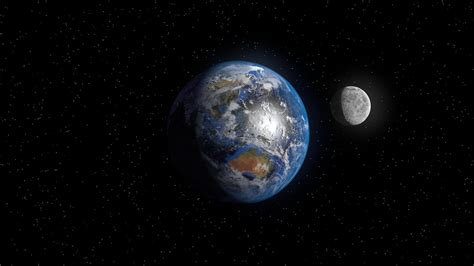 At 221,559 miles from earth, the moon was. Did Early Earth Spin On Its Side? | SETI Institute