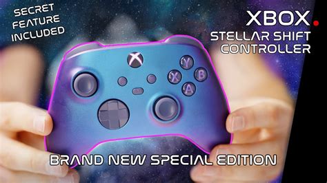 XBOX S New STELLAR SHIFT Special Edition Controller Unboxing Review Secret Feature YouTube