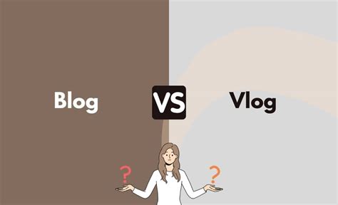 Blog Vs Vlog Whats The Difference With Table