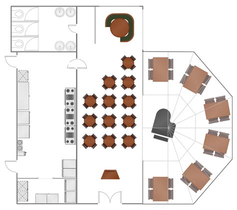 Restaurant Floor Plan Layout Maker ~ Plan Restaurant Floor Restaurants