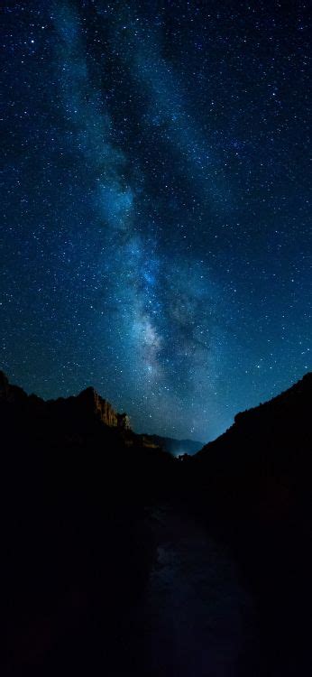 Wallpaper Milky Way Star Galaxy Atmosphere Azure Background