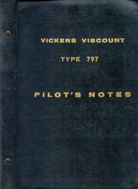 Vickers Viscount Flight Manuals