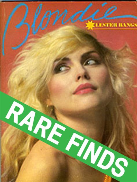 Lester Bangs Wrote A Quick Fan Bio Of Blondie That Reads Like A Long