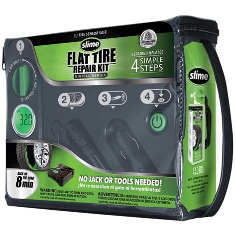 In addition to the rema patches, put a new tire tube in your kit. Slime Digital Emergency Flat Tire Repair Kit - 50123 ...