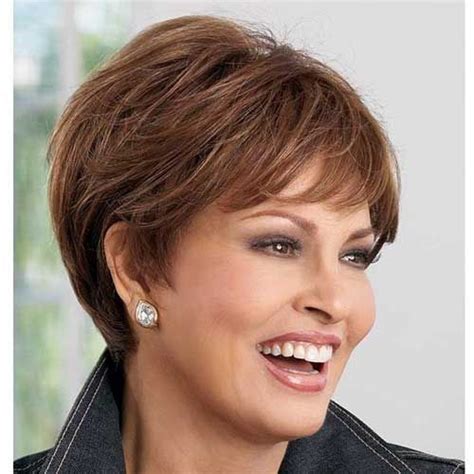 17 Amazing Short Hairstyles For Brown Hair Women Over 60