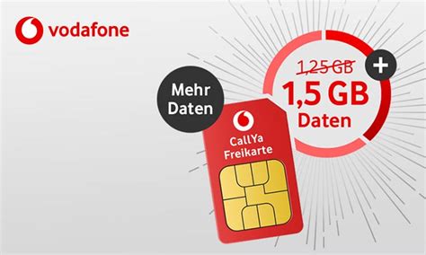 Die vodafone gmbh bietet in deutschland produkte und dienstleitungen rund um mobilfunk, dsl, festnetztelefonie, lte, iptv, kabelfernsehen und kabelinternet an. Vodafone CallYa Tarife ab sofort mit mehr Datenvolumen