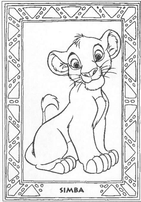Disneyrooms | tekeningen disney figuren, cartoon tekeningen, disney tekenen. The-Lion-King-Coloring-Pages-CLR-9 | Lion coloring pages ...