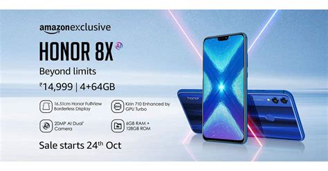 It has decent aesthetics and a solid performance to match. Honor 8X launched today in India starting at Rs. 14,999