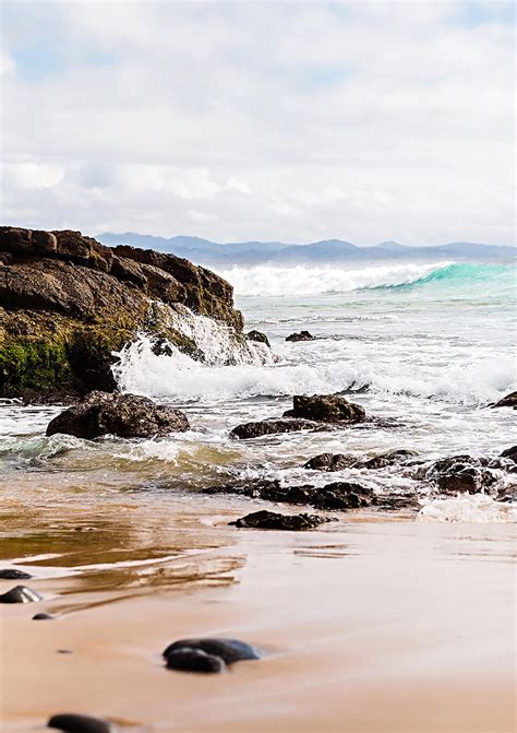 Beach Views Of Byron Bay I Photo Print Clair Estelle