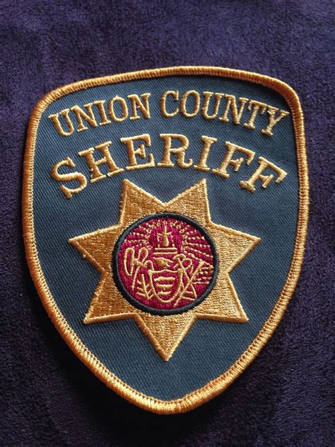 Union County Sheriffs Office Police Patches Police Badge Police