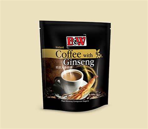 Coffee experts with the finest beans. Coffee with Ginseng - B&W Food Products Sdn Bhd