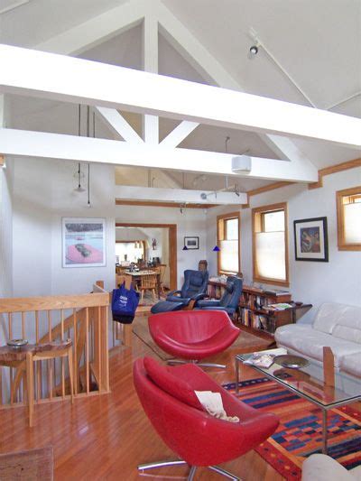 Any raised ceiling with the height of no less than 8 feet is considered a vaulted ceiling. How do I Raise the Ceiling to the Rafters? | Barn house ...