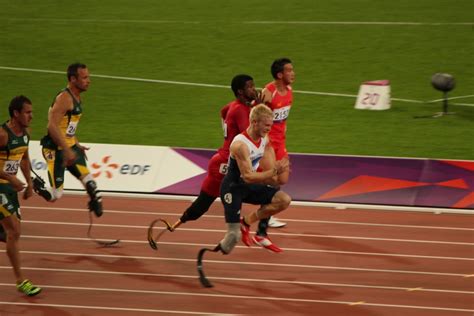Johnny Peacock Stunning Race Win In The 100m Paralympic Flickr