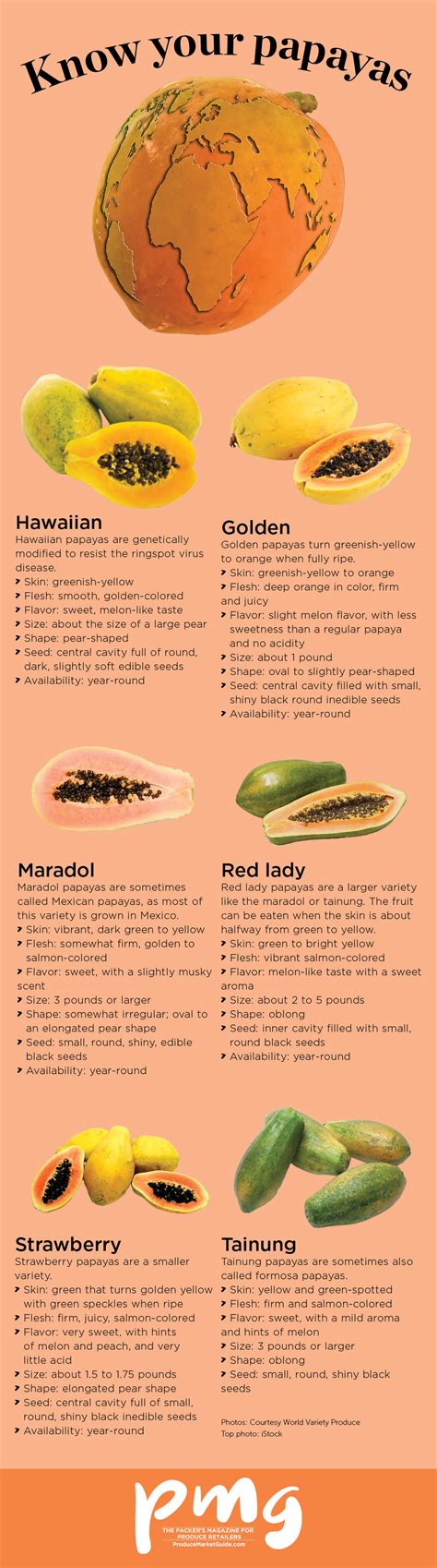 Your Guide To Papaya Varieties The Packer