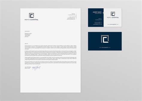 Mention the bank i, (name) director accounts department (job designation) at (company/institute name) writing to request you. Elegant, Upmarket, Investment Banking Letterhead Design ...