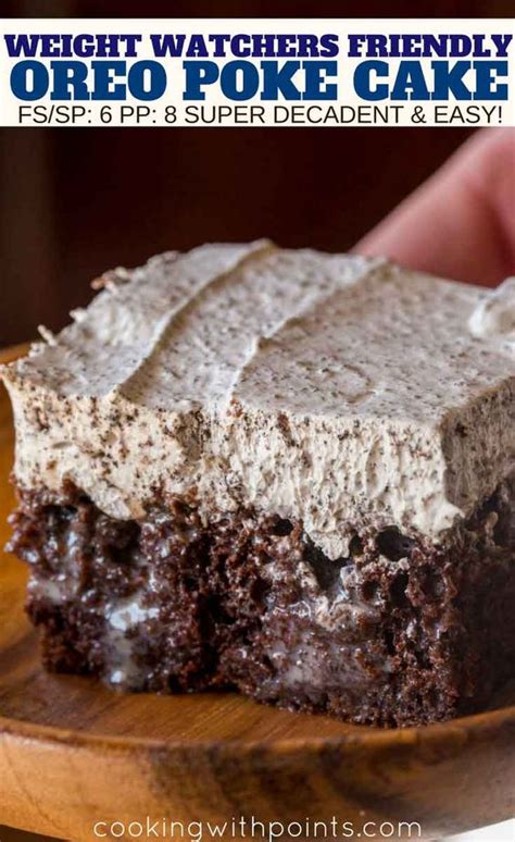 Once it is set, top with crushed oreo cookies. Pin on Weight Watchers