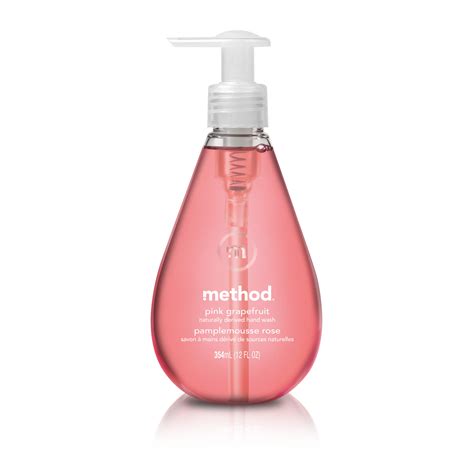 Method Gel Hand Soap Pink Grapefruit 12 Ounce