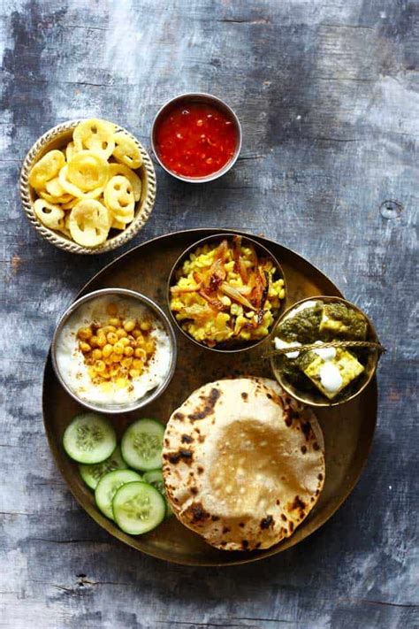 Dal or sambar · vegetables: 30 Everyday Indian Meals - Fun FOOD and Frolic