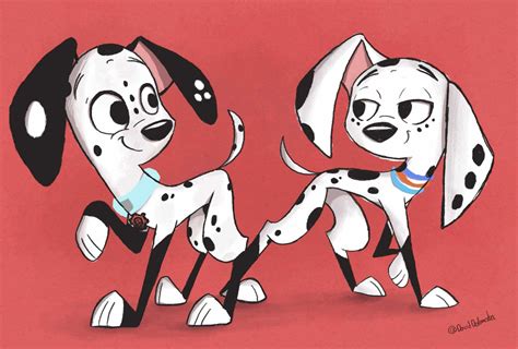 101 Dalmatians Dog Characters