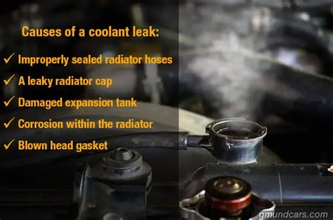 Coolant Leak Symptoms Causes And Fix Guide Gmund Cars