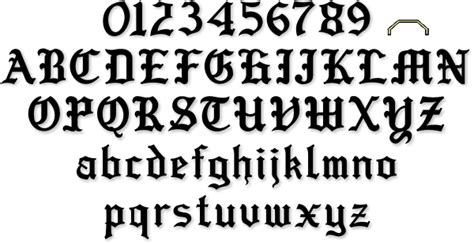 Download Old English Letters Fonts