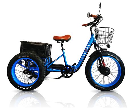 3score Electric Fat Trike 750w Motor And 48v 174 Ah Lg Lithium