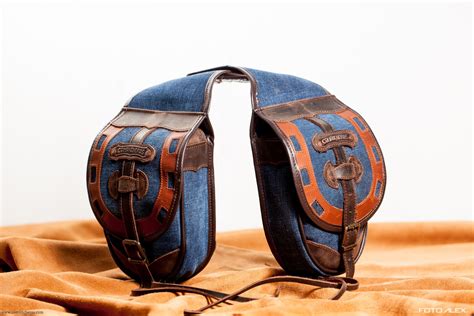 Double Saddle Bags For Western Saddle In Jeans