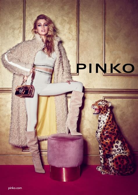 Pinko Fall Winter 2018 Ad Campaign Stella Maxwell