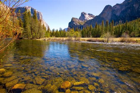 미국 캘리포니아 국립공원의 요세미티 머세드 강 엘 캐피탄과 하프 돔 배경 및 무료 다운로드를위한 그림 Pngtree