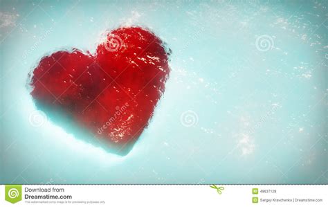 Red Heart Greeting Card Romantic Symbol Of Love Valentine S Day