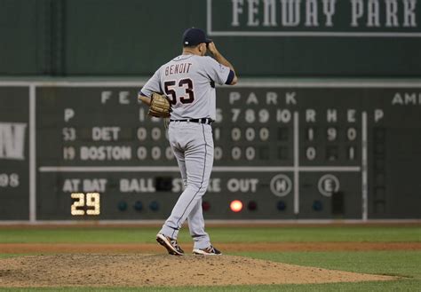 closer joaquin benoit gives up lone red sox hit preserves huge game 1 victory for detroit
