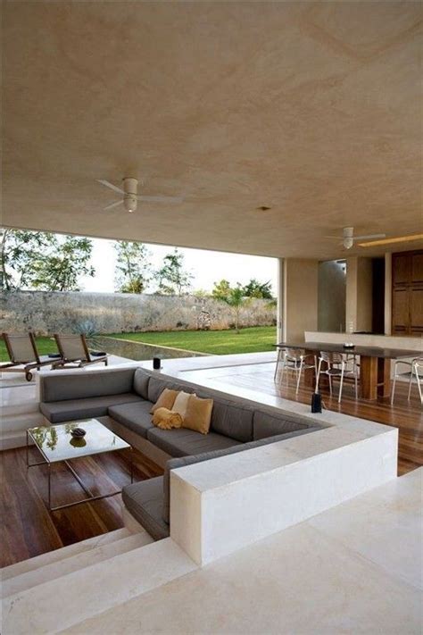 You can walk up a few steps into the cooking area or. 25 Sunken Living Room And Lounge Ideas To Try - DigsDigs