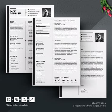 45 Word Document Curriculum Vitae Template That You Can Imitate