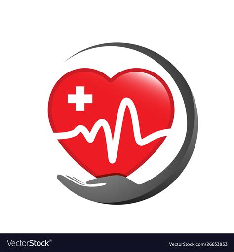 Vector Hospital Heart Plus Logo Download Vector Logos