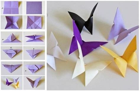 paper folding crafts step by step How to make lively ...