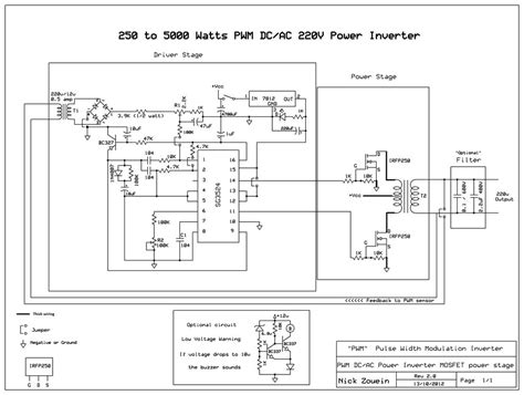 Sg3524 Inverter Circuit Diagram 3 High Power Sg3525 Pure Sinewave