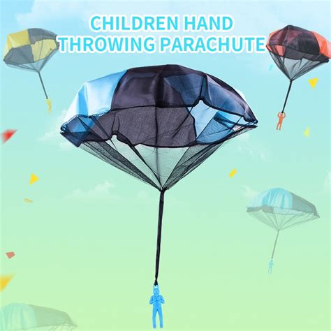 Mini Fun Outdoor Children Education Foldablemini Soldier Parachute Toy