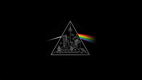 Hd Wallpaper Pink Floyd Dark Side Of The Moon Band Music Black