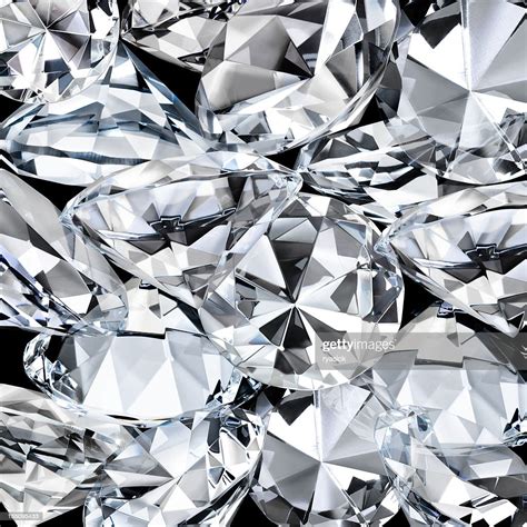 Diamond Facets Closeup As A Background High Res Stock Photo Getty Images