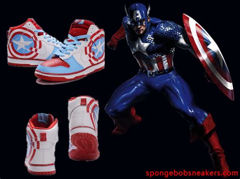 Almost over the past decade, after featuring as steve rogers in. Sale Nike Dunk Spongebob: SB Dunk Nike Captain America High Top Shoes