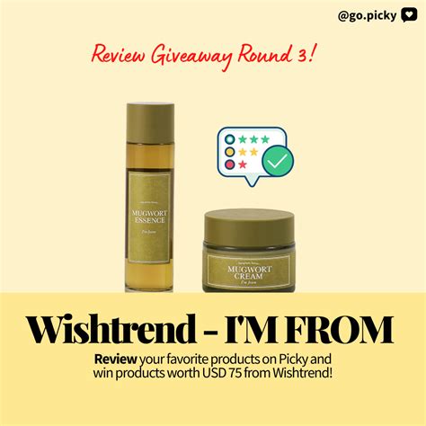 Review Giveaway Wishtrend Im From Picky The K Beauty Hot Place