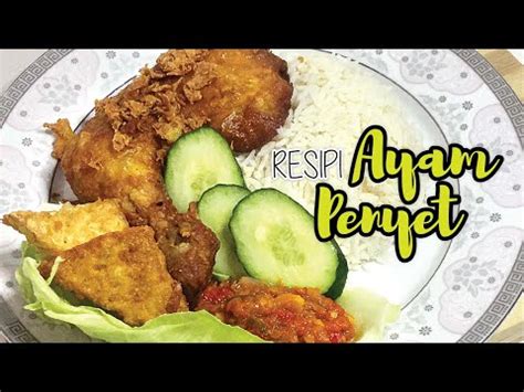 Lagi berbaloi buat je sendiri. Resepi Ayam Penyet Che Nom ~ Resep Masakan Khas